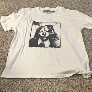 White Graphic T-Shirt